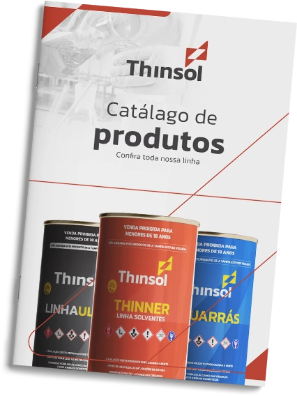 Catálogo de produtos da Thinsol